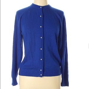 Like new blue cardigan